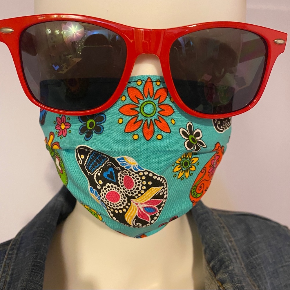 Bundle 3 for $20 Sugar Skull Fabric Face Mask